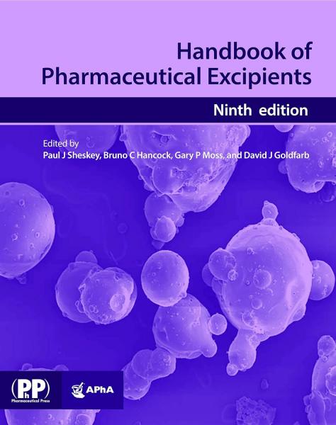 Handbook of Pharmaceutical Excipients  2020 - فارماکولوژی